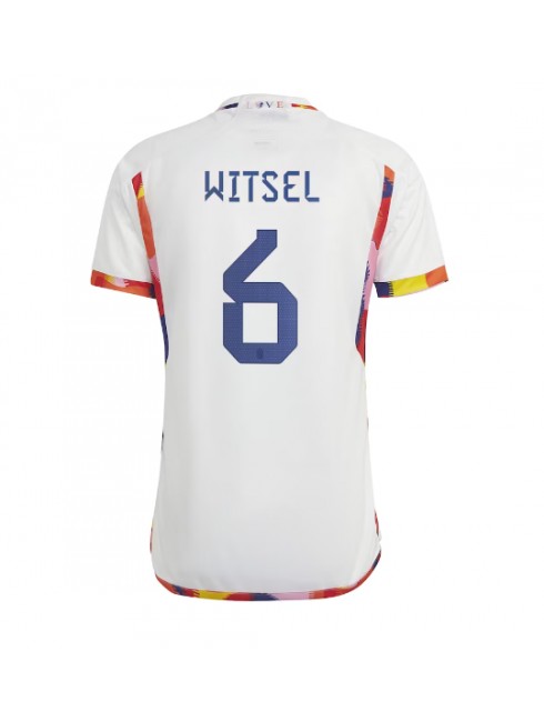 Billige Belgia Axel Witsel #6 Bortedrakt VM 2022 Kortermet